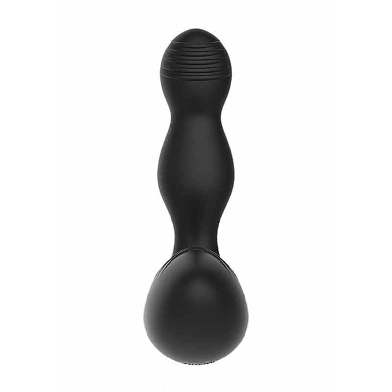 Remote Controlled E-Stim & Vibrating Prostate Massager - Black